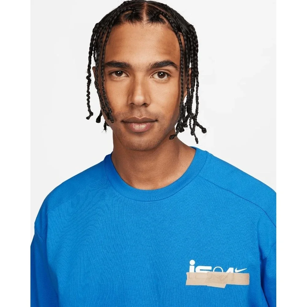 Nike ISPA Tee Photo Blue Men's XS‎ FV4893-435
